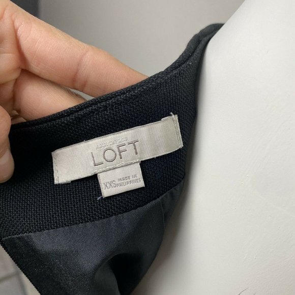 ANN TAYLOR Loft Women's Skirt Pencil Pockets Caree - Picture 5 of 5